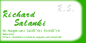 richard salanki business card